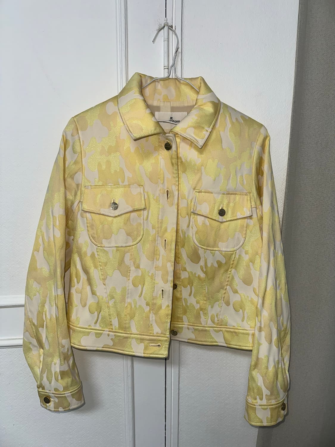 꾸레쥬 패턴 자켓  상품이미지3