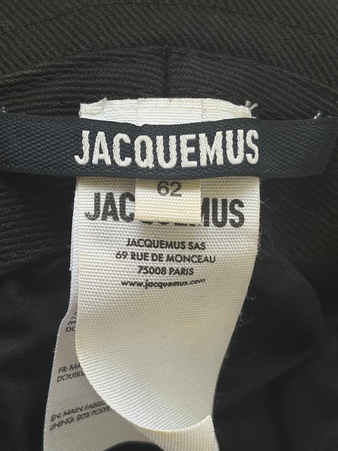 자크뮈스 jaquemus 버킷햇 62 상품이미지2