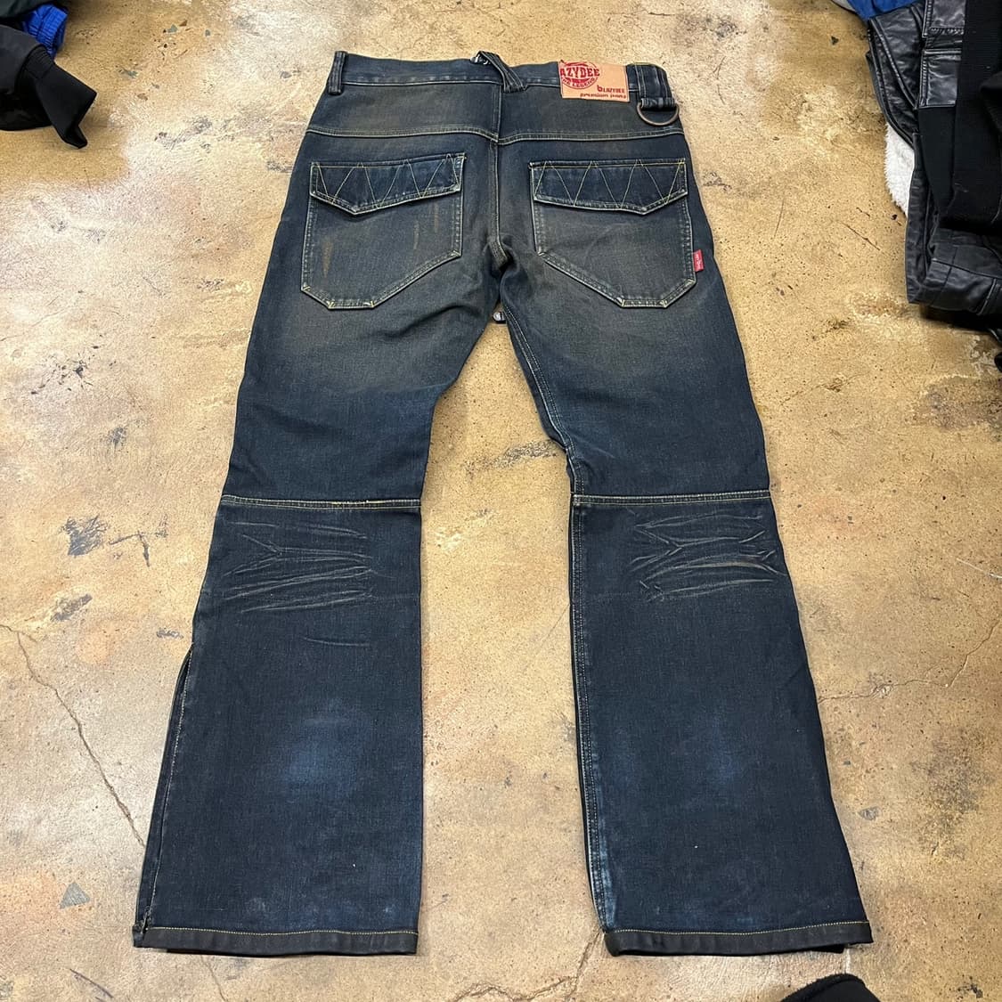[정품/L] 레이지비 디자인 워싱 데님 청바지 b17 상품이미지3