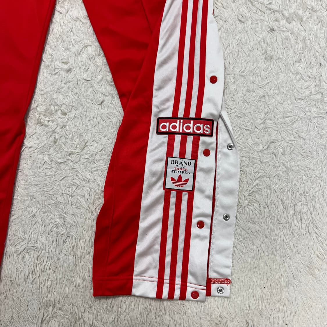 Adidas red break track pants 상품이미지5