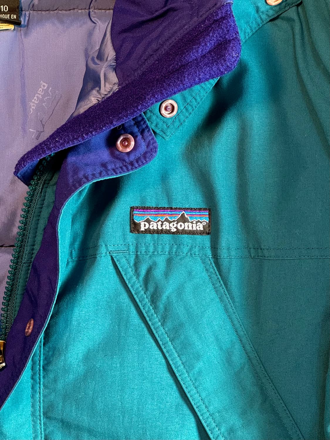 파타고니아 마운틴 파카 틸 그린 상품이미지3