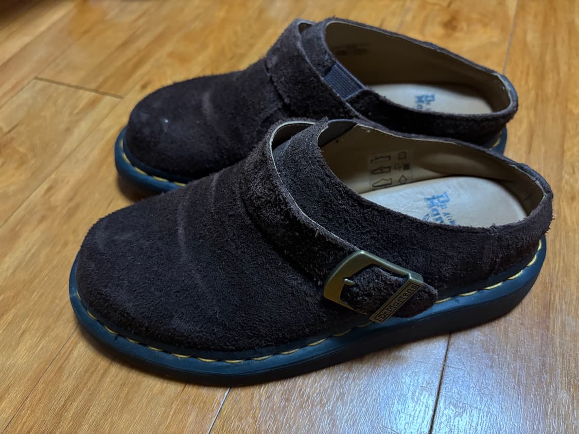 닥터마틴 아이샴 데저트 오아시스 스웨이드 뮬 브라운 상품이미지4