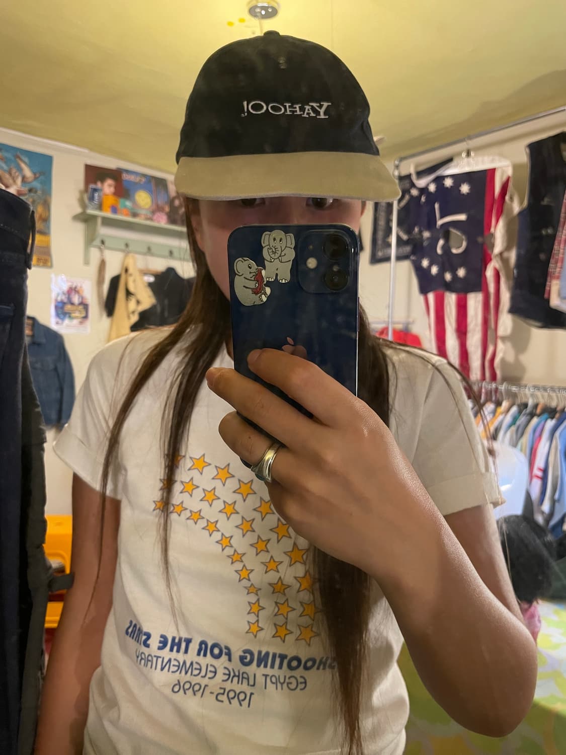 1990-00's Vintage  Yahoo! Dot-com Cap 상품이미지10