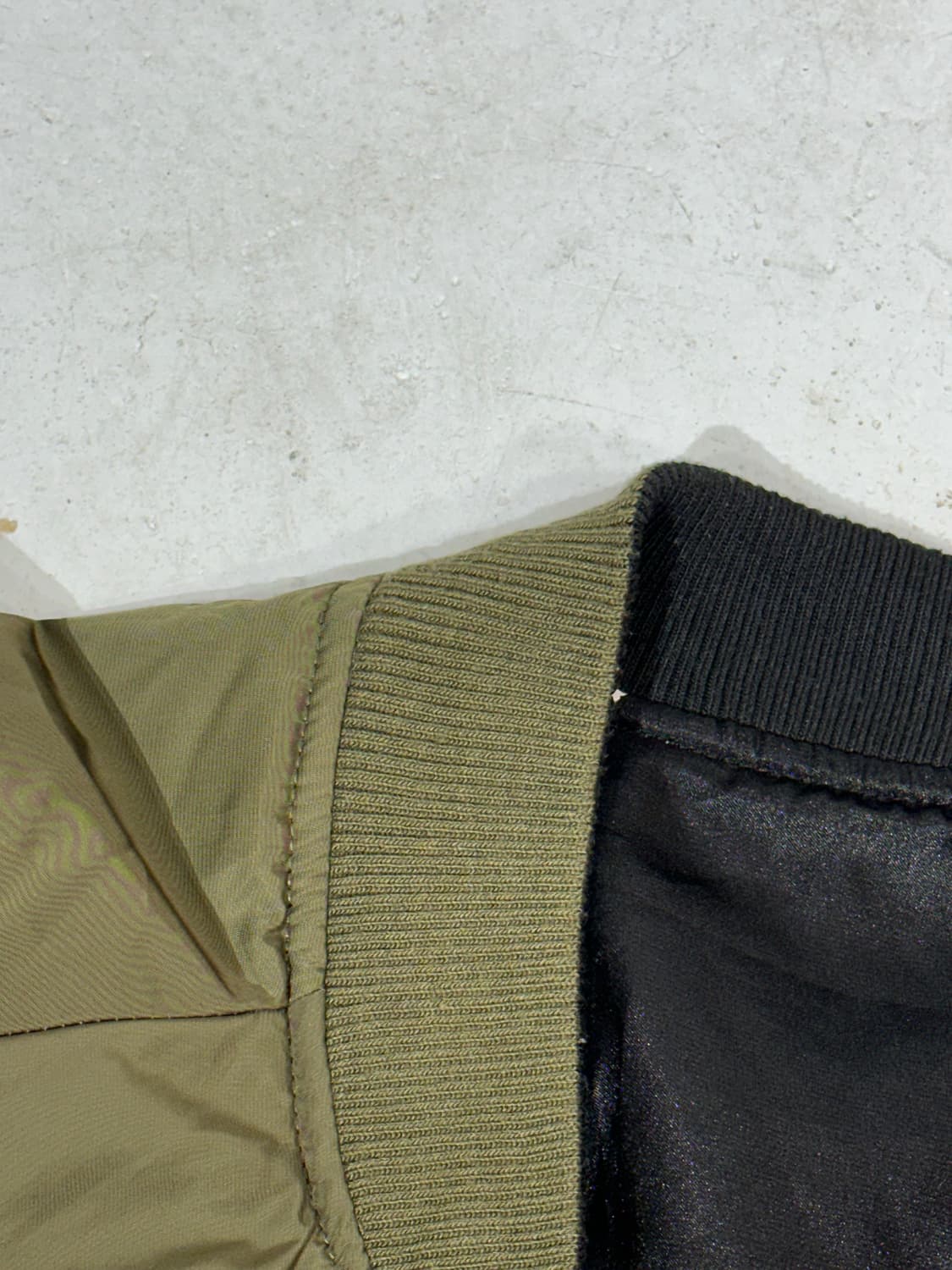 일본 빈티지 블랙 카키 양면 자수 스카잔 ma-1 마원 자켓 상품이미지9