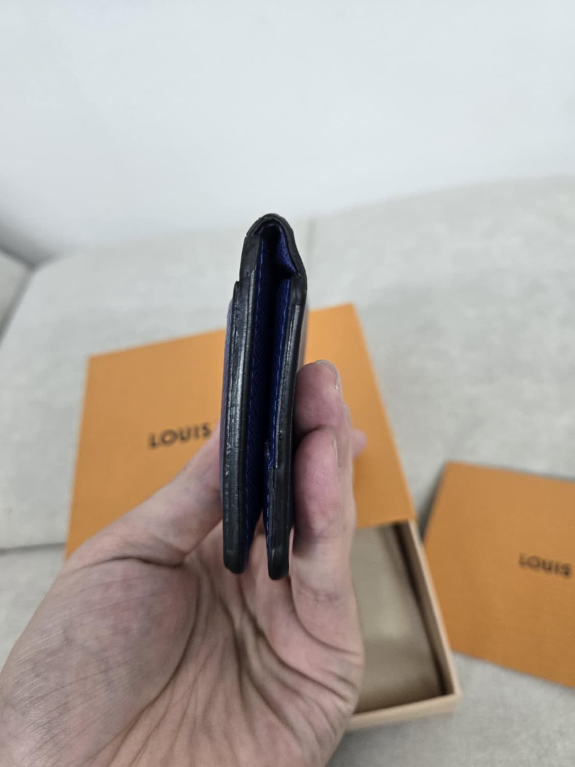 [보증서 상태A급]루이비통 코발트블루 오거나이저 상품이미지3