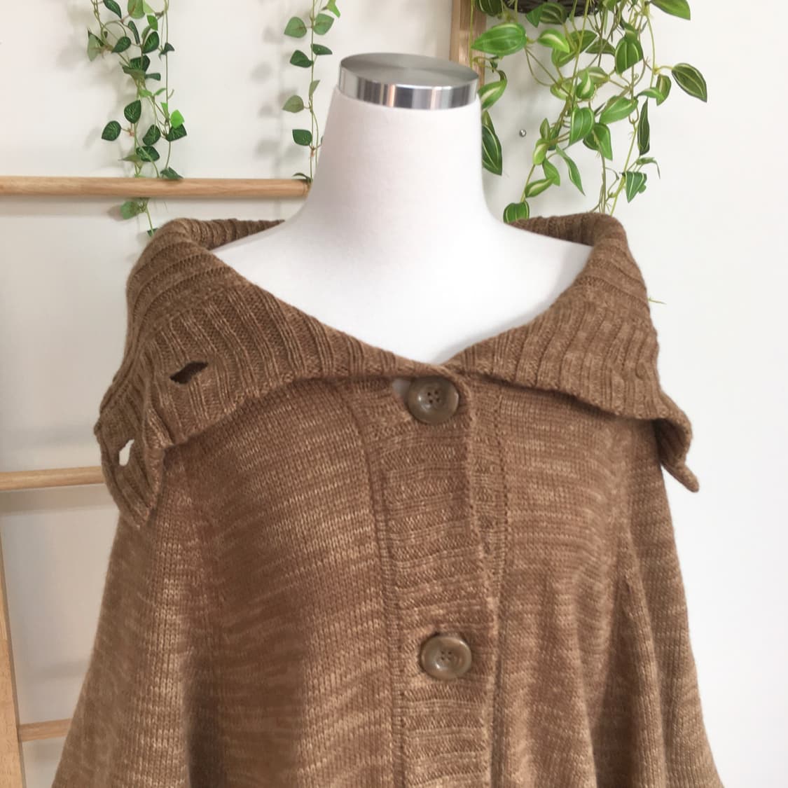 JPN/ 브라운케이프 케이프 모리걸케이프 라떼케이프  상품이미지2