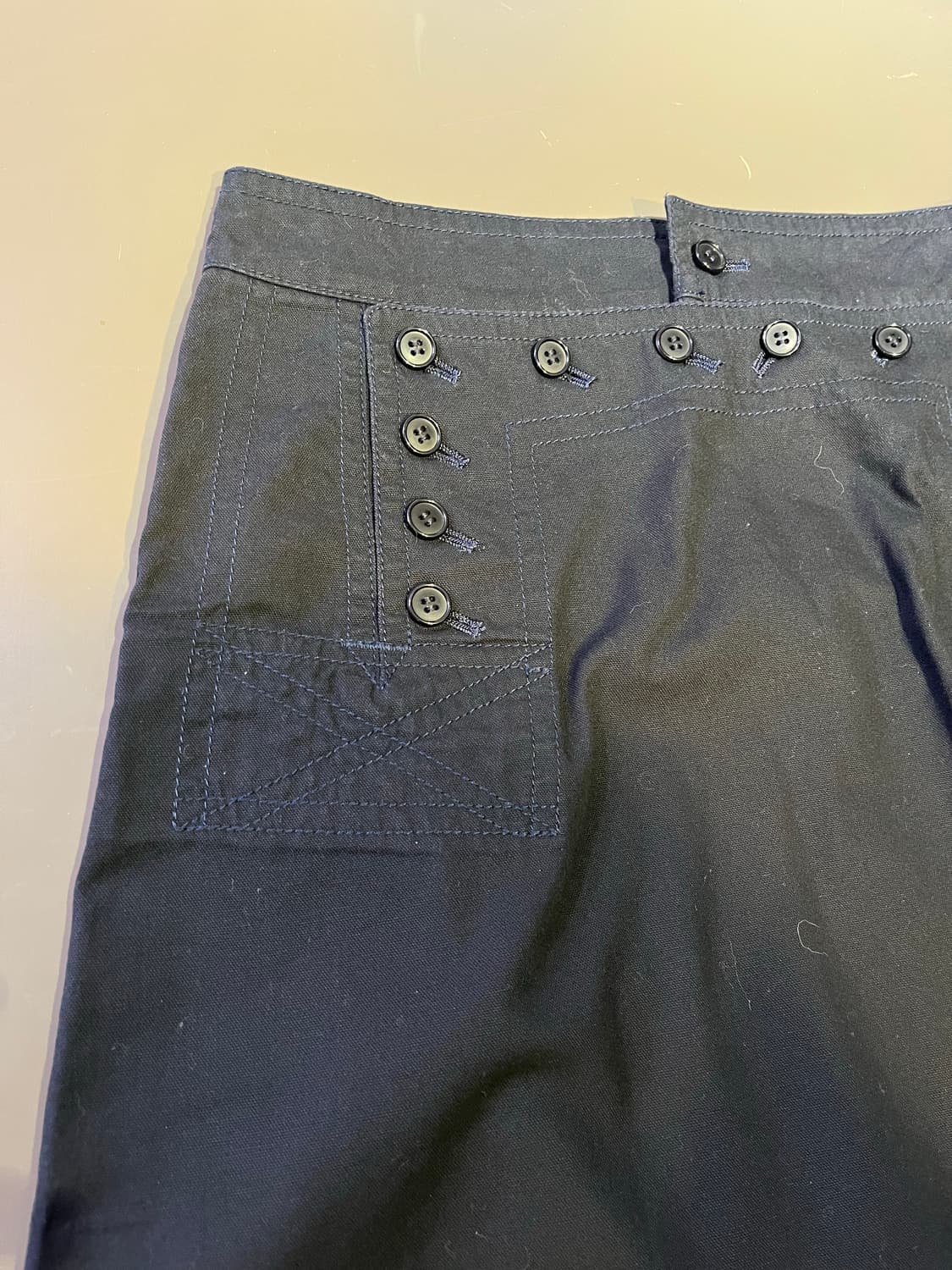 꼼데가르송 13버튼 스커트 (미 해군 세일러 팬츠 모티브) 상품이미지7