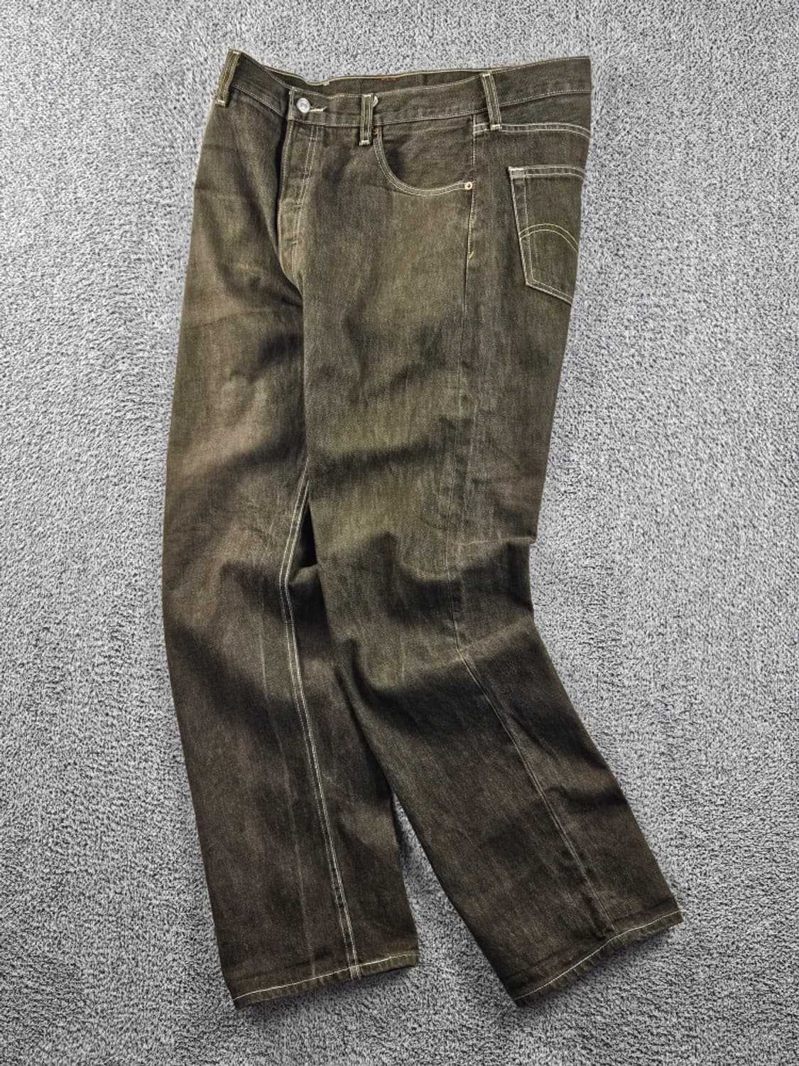 리바이스 501 XX 브라운 진 데님 팬츠 ( 36X34 )/ 10857 상품이미지2