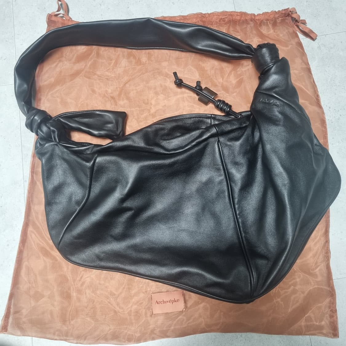 아카이브앱크 터번백 라지 상품이미지2