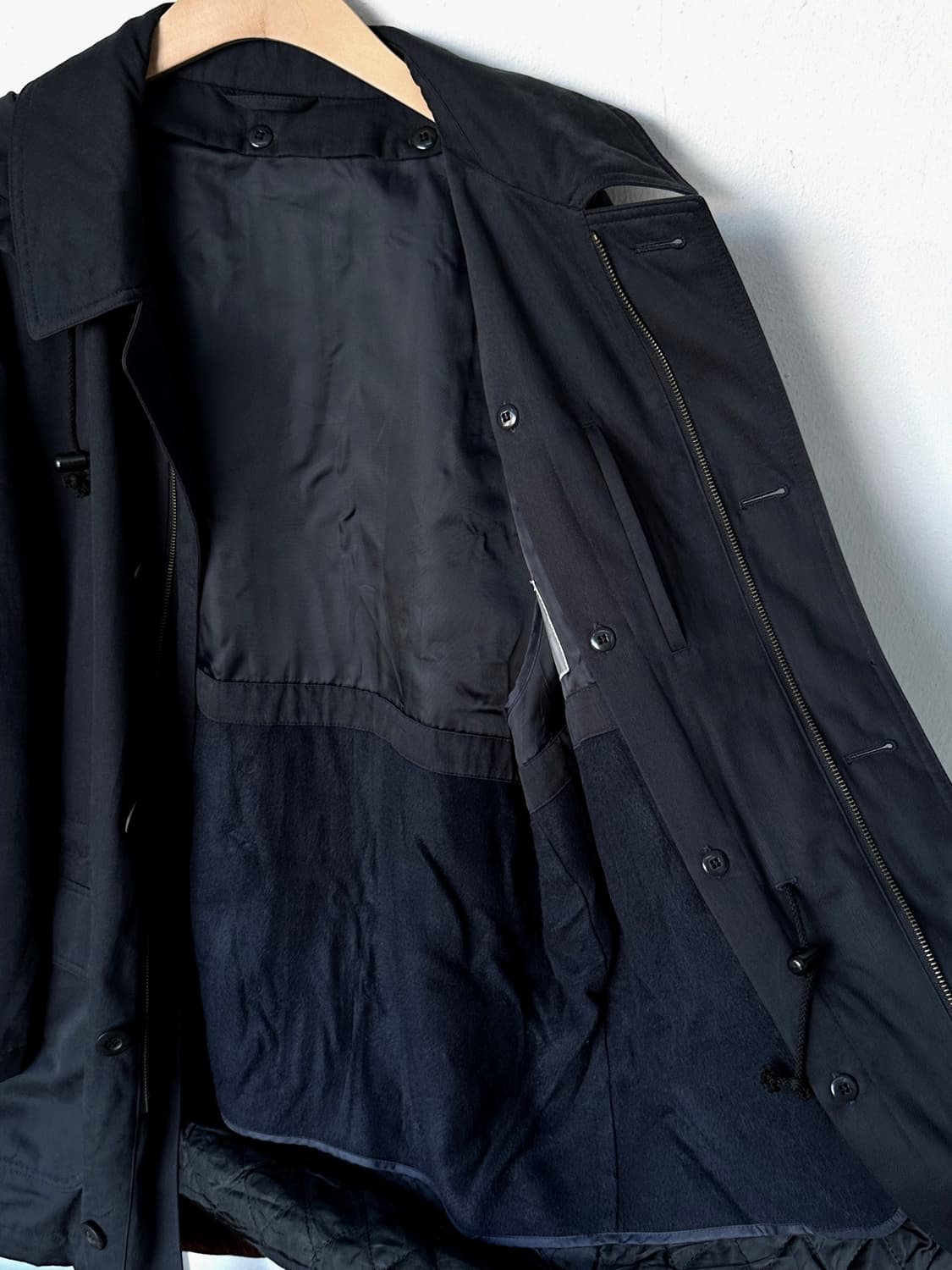 Soft fabric 2way linner mil coat 상품이미지4