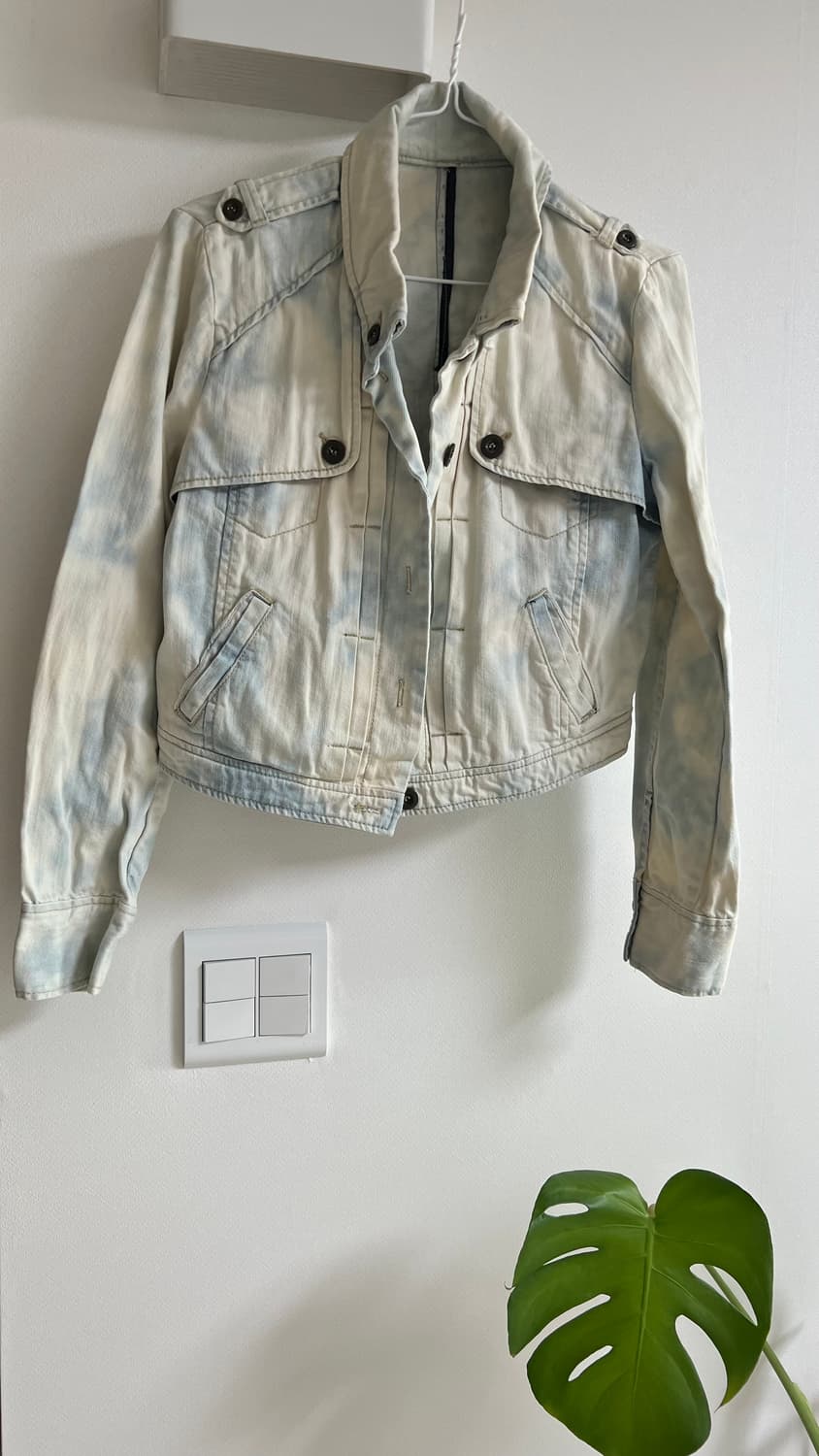 tomboy 크롭 데님 자켓 상품이미지1