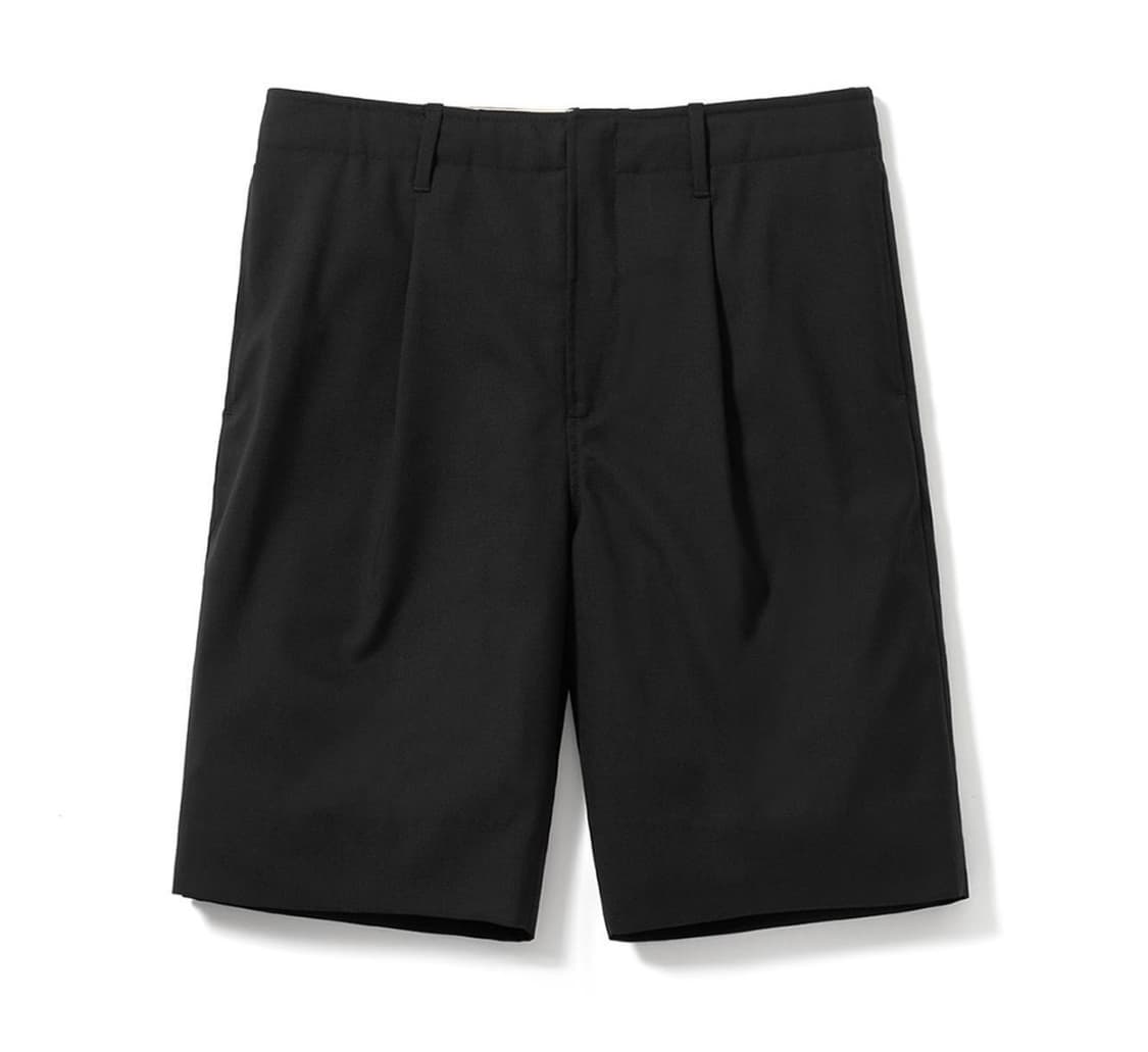 포터리 트로피컬 울 유니폼 쇼츠 블랙 1사이즈 상품이미지1