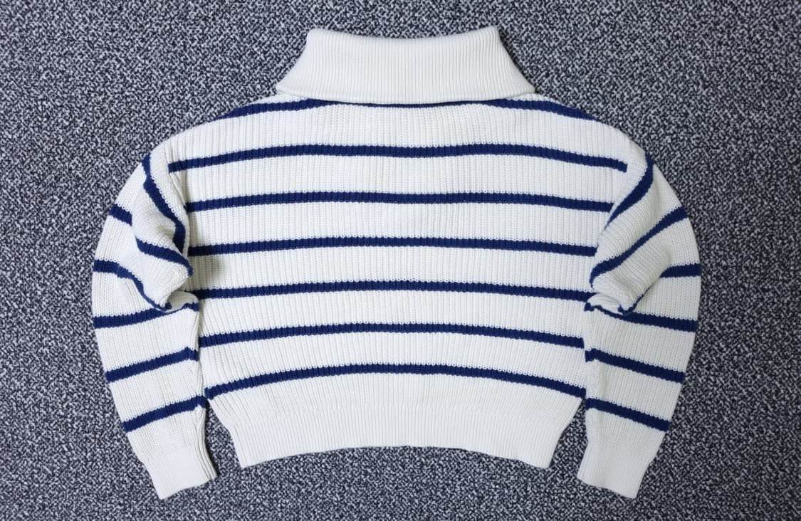 [무료배송][130]타미힐피거 키즈 반집업 하이넥 니트 상품이미지2