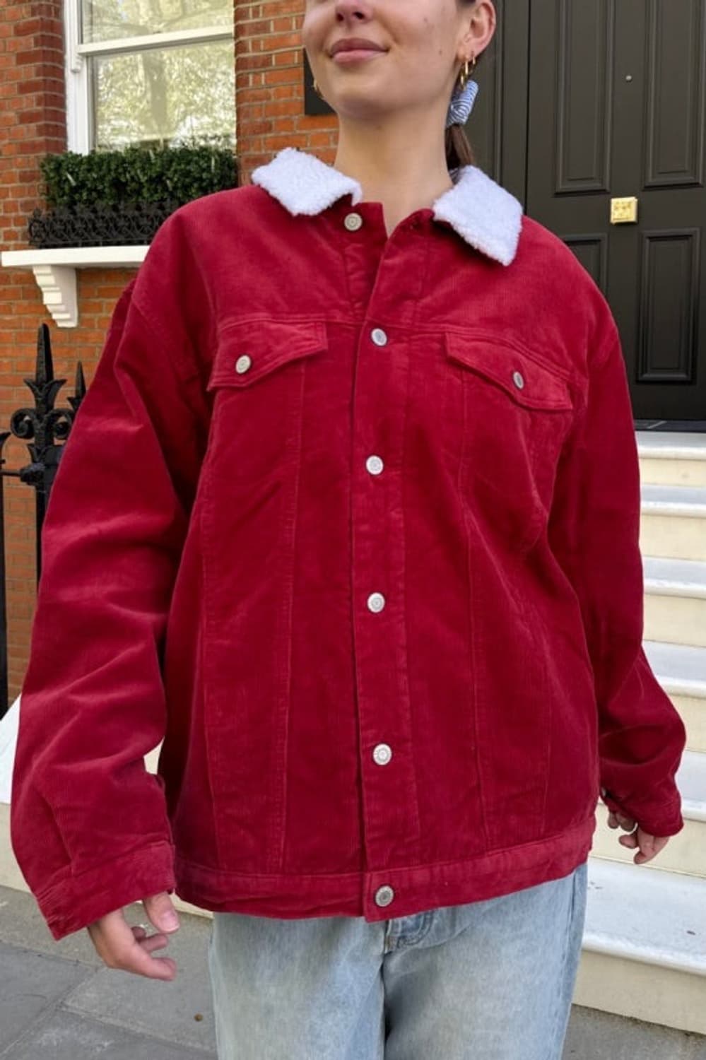 브랜디멜빌 릴리안 퍼 코듀로이 자켓 점퍼 상품이미지1