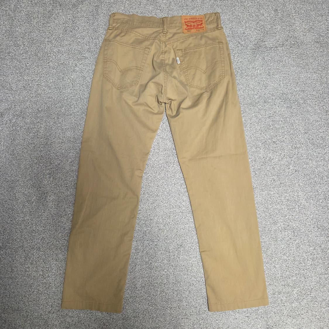 리바이스 505 베이지 코튼 치노팬츠 29-30 상품이미지7