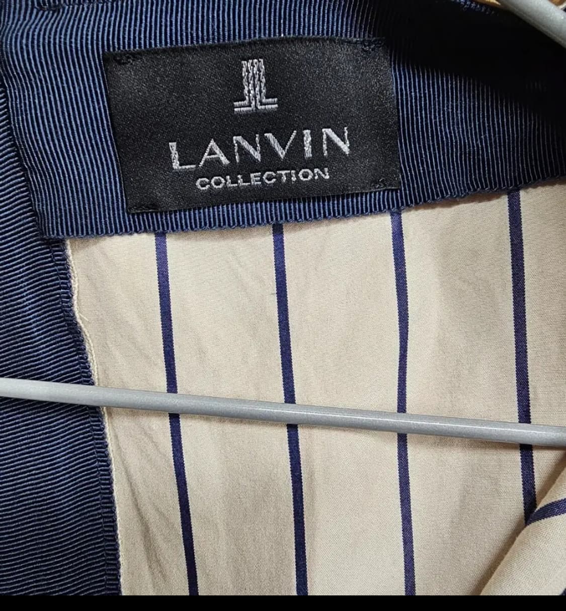 55)정품] 랑방컬렉션 스트라이프 민소매 원피스 (82-94-160) 상품이미지3