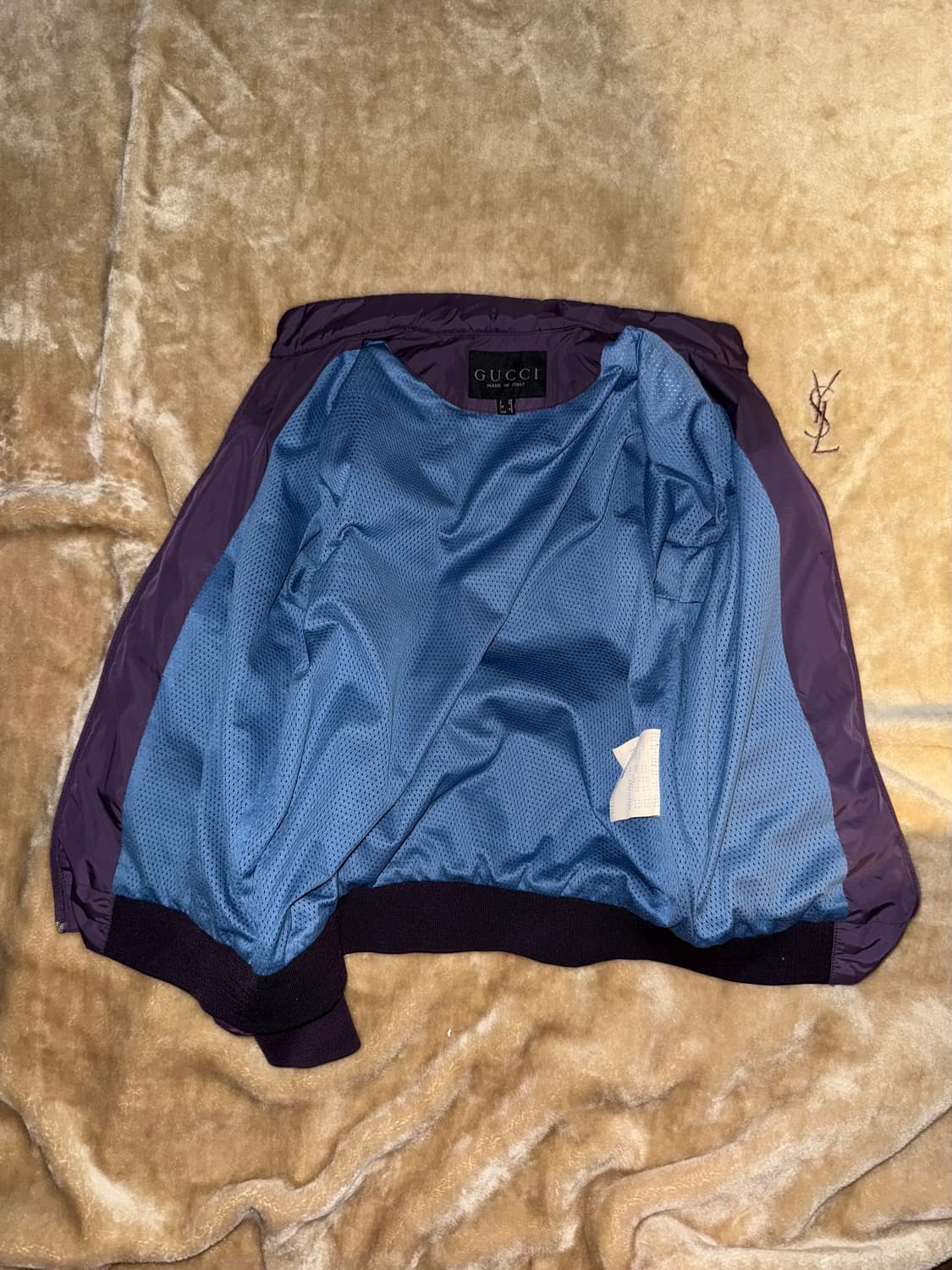 GUCCI 퍼플 나일론 자켓 상품이미지9