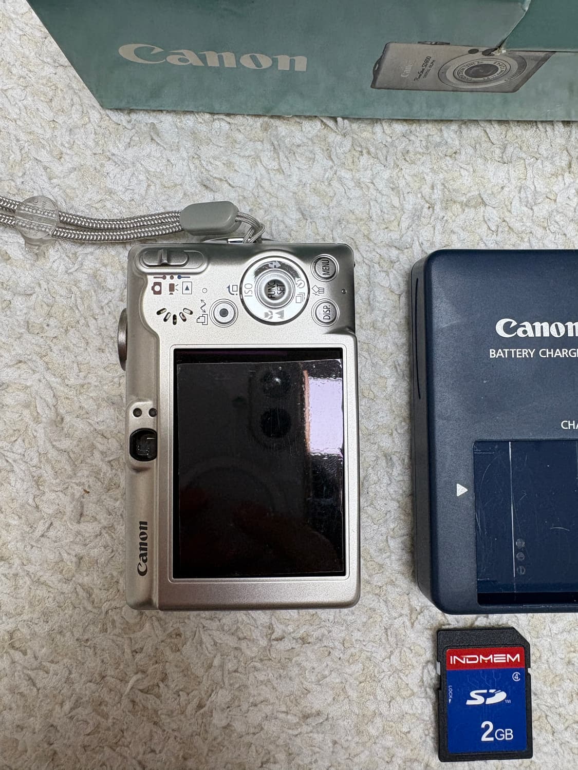 민트급 캐논 익서스60 Canon ixus60 풀박스 상품이미지3