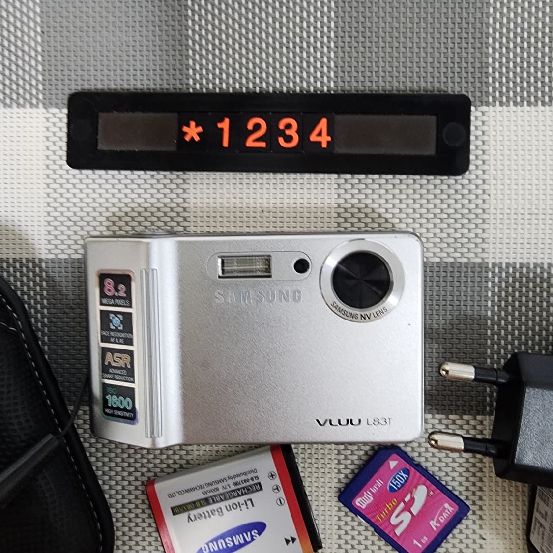 삼성 블루 L 831 디지털카메라 파우치포함 상품이미지2