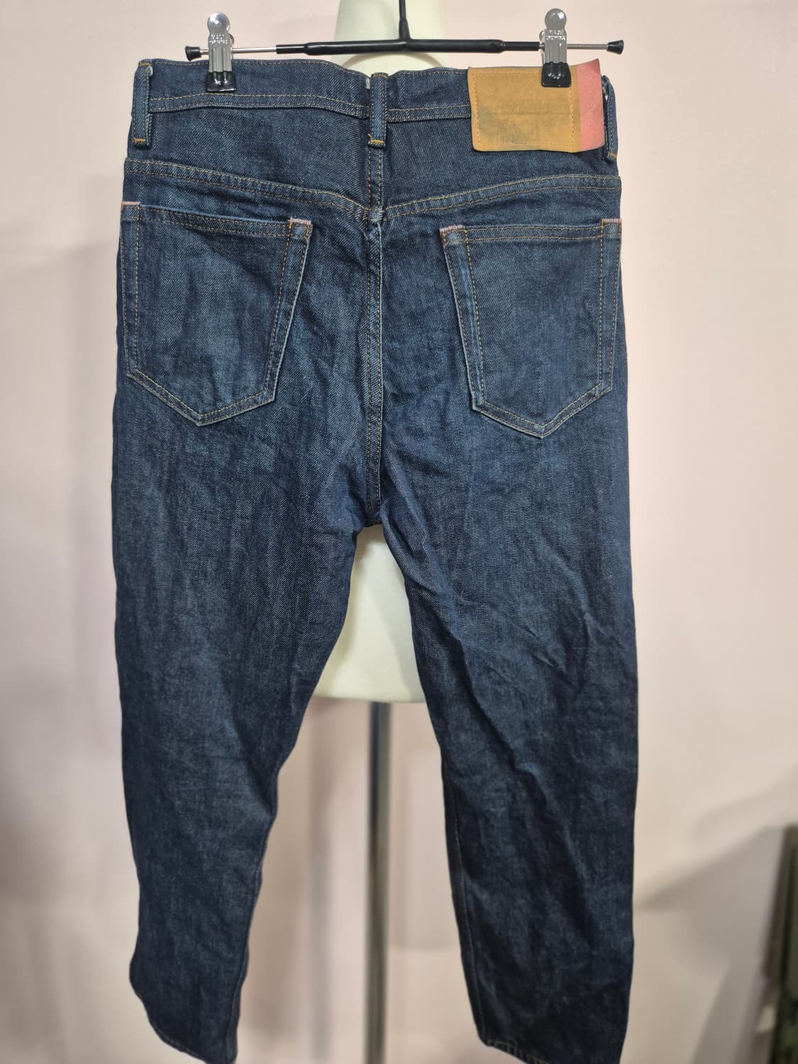 아크네 스튜디오 데님 버튼 플라이 진청 상품이미지2