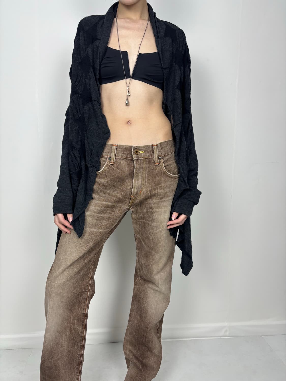 HIROKO BIS ARGYLE CARDIGAN 상품이미지6