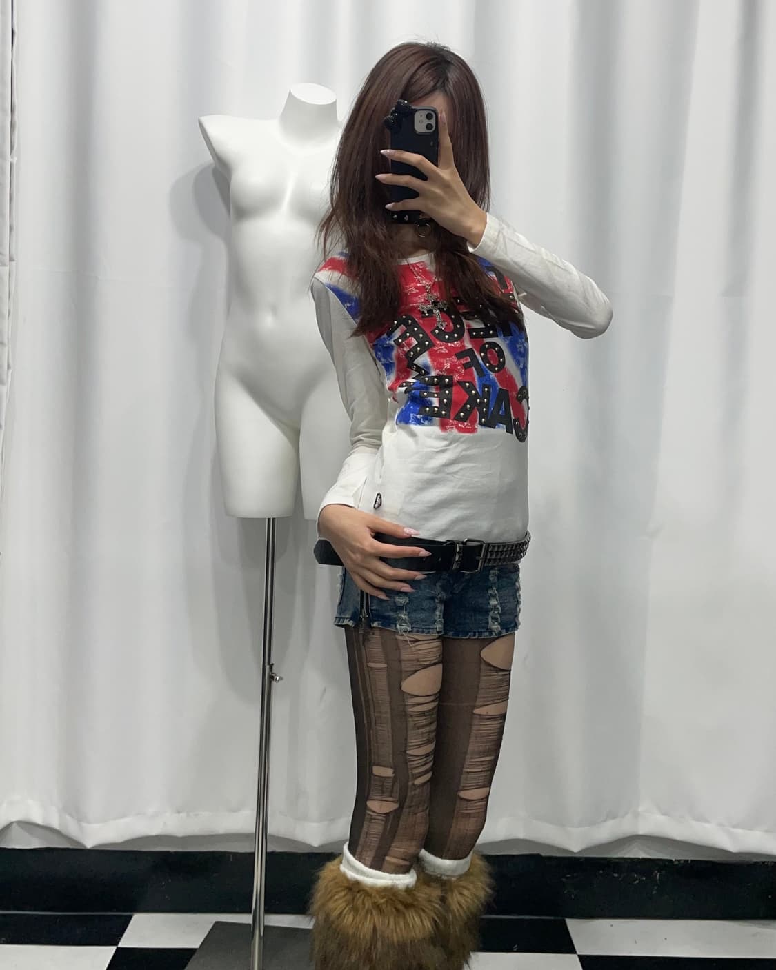 🎸유니온 잭 프린팅 롱 슬리브🎸 상품이미지5