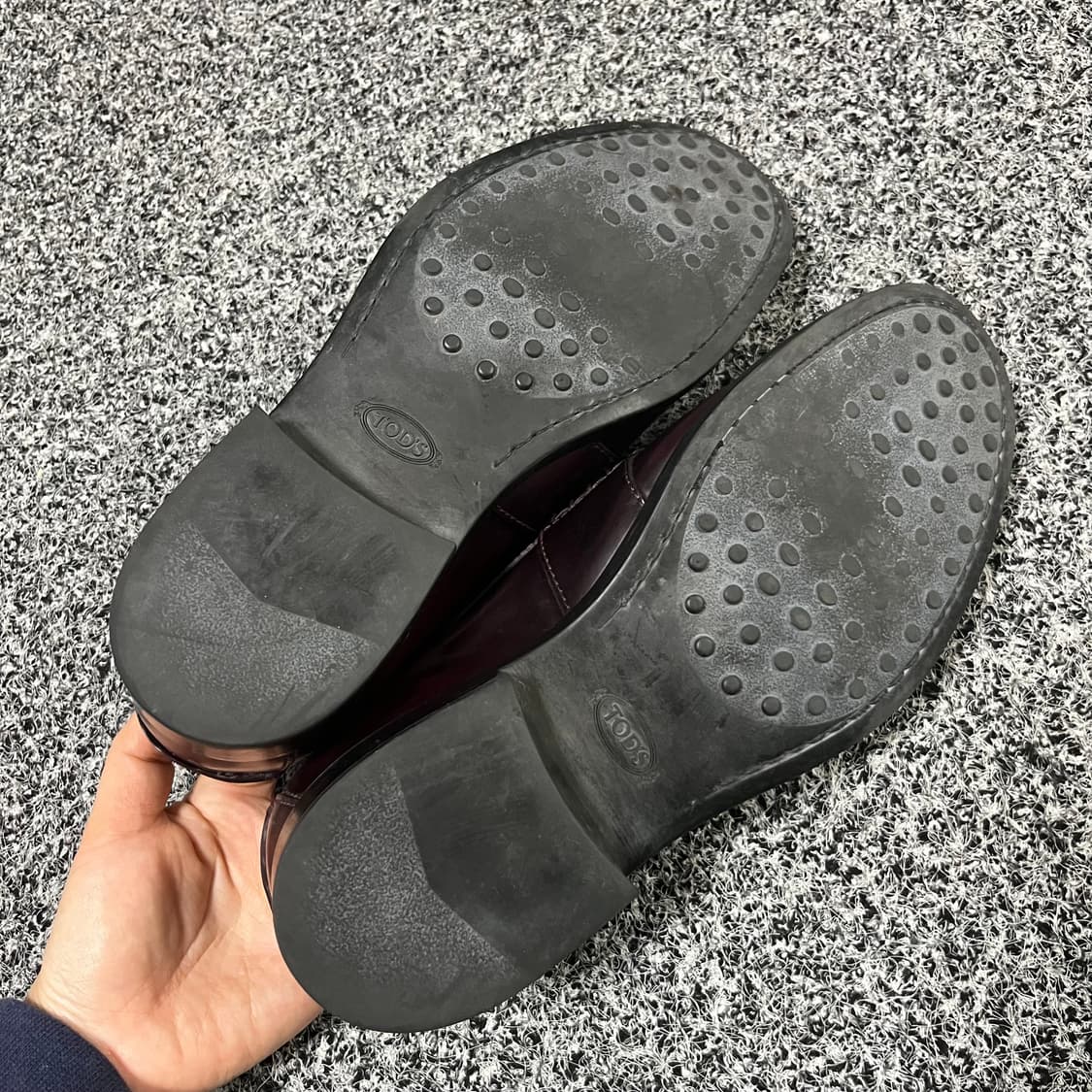 토즈 남성 로퍼 버건디 8A 상품이미지4