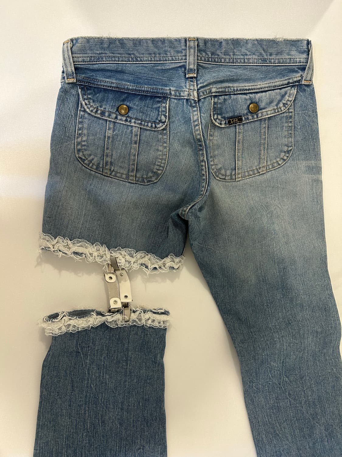 (희귀)Lee 가터벨트팬츠 더미스테리어스호텔 상품이미지2