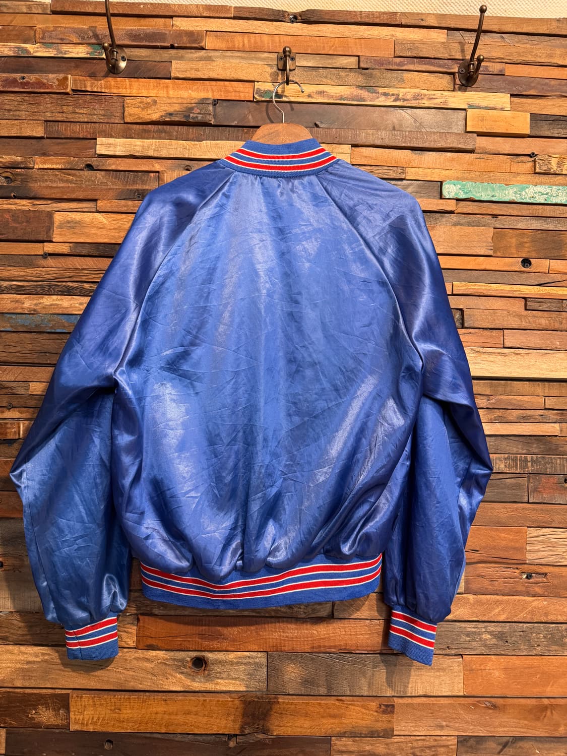 90s usa made NFL satin stadium jacket 상품이미지4