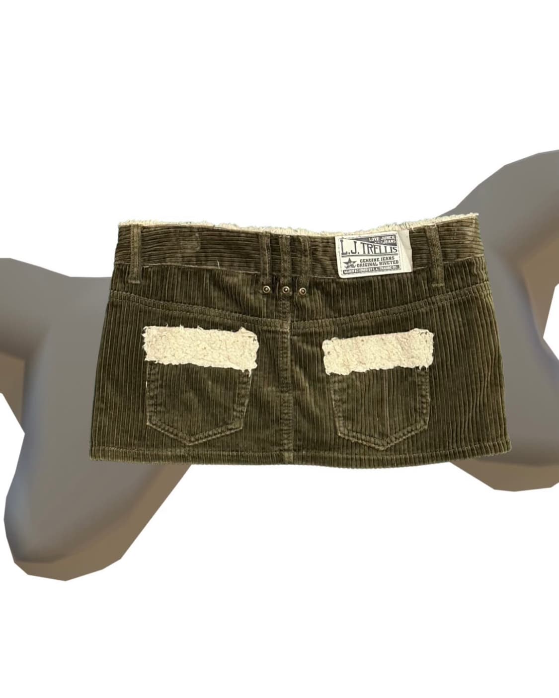 Vtg 코듀로이 스커트 상품이미지1