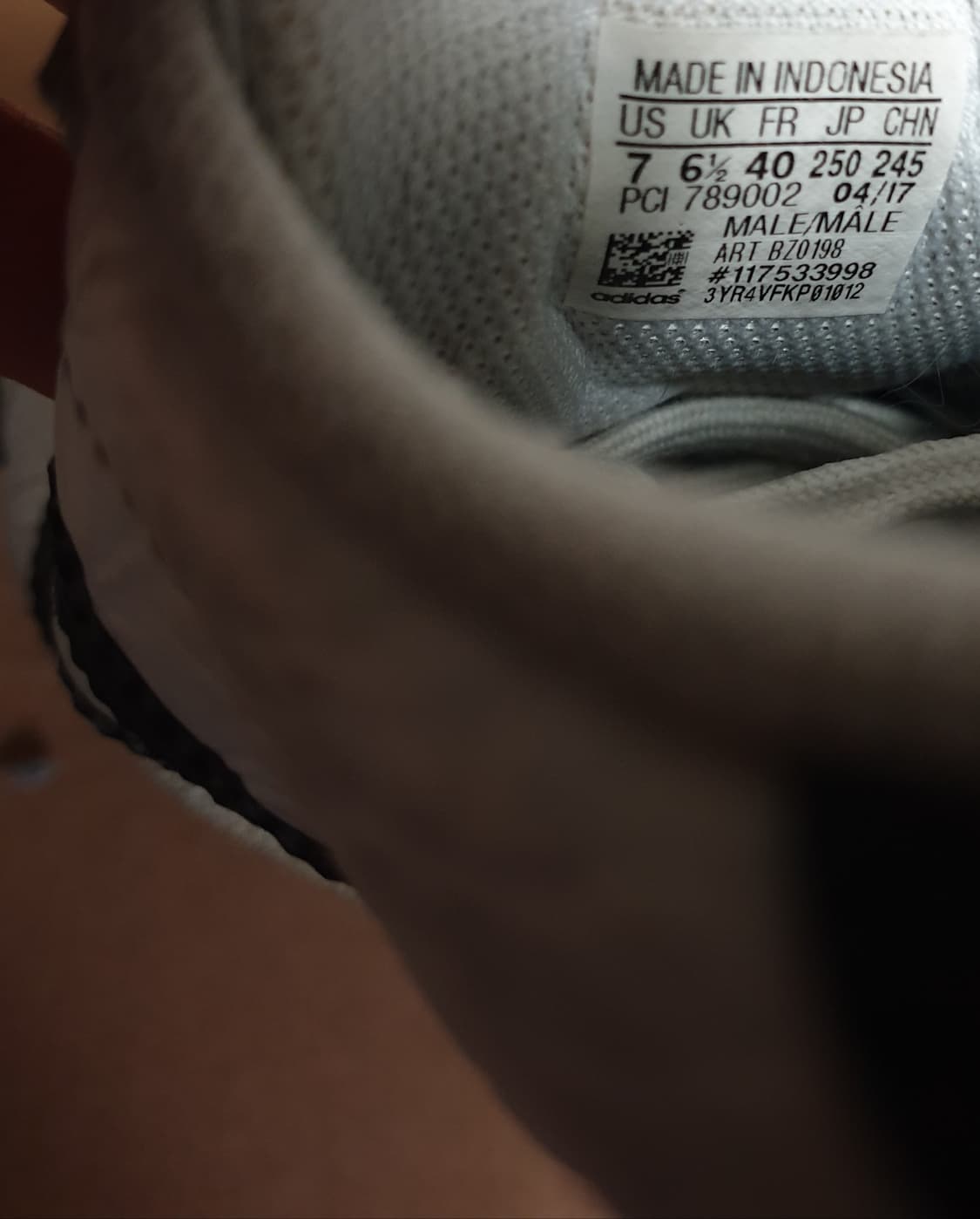 아디다스 슈퍼스타 뱀피 화이트 블랙 스니커즈 (250) 상품이미지6