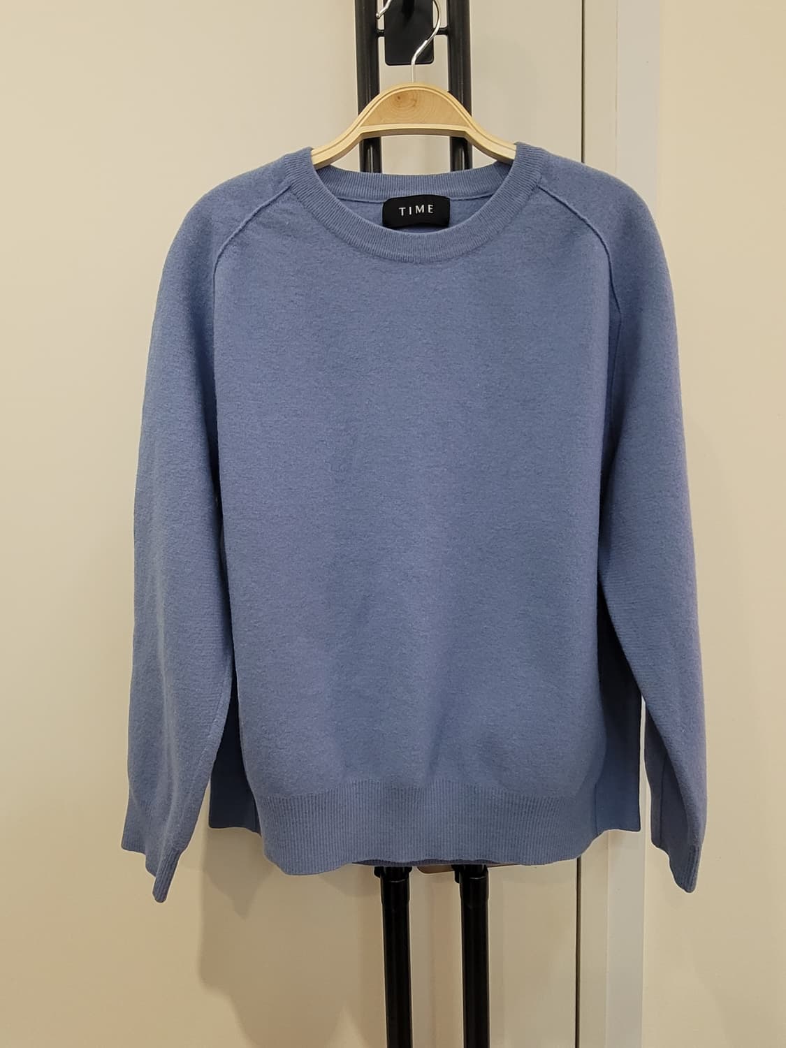 21FW 타임옴므 블루 니트 (세탁 수축으로 여성 55~66 권장) 상품이미지1