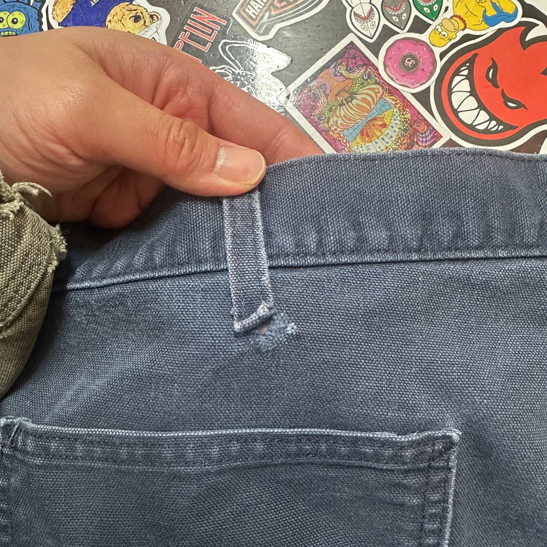 칼하트 카펜터 팬츠 B11-MDT 38 상품이미지5