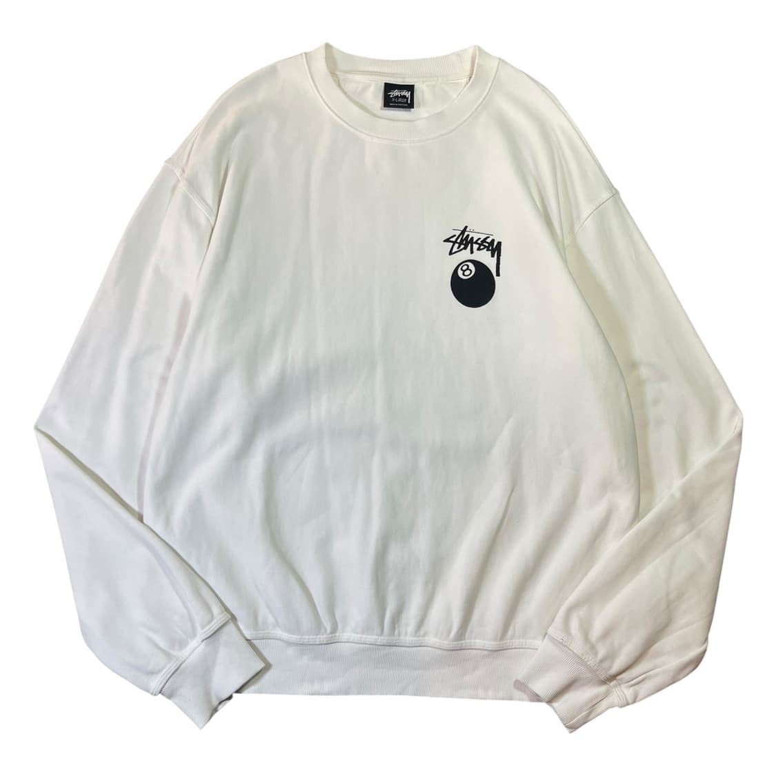 STÜSSY 스투시 에잇볼 빅로고 맨투맨 상품이미지2