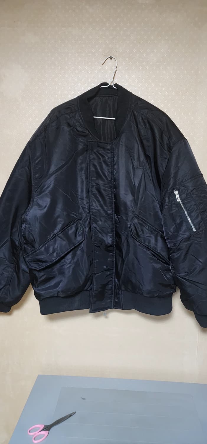 에덴 남성 항공 패딩점퍼110사이즈급 프리사이즈상태굿 상품이미지1