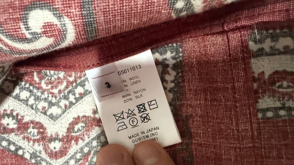 visvim 22ss wildflower tunic 3size 상품이미지2