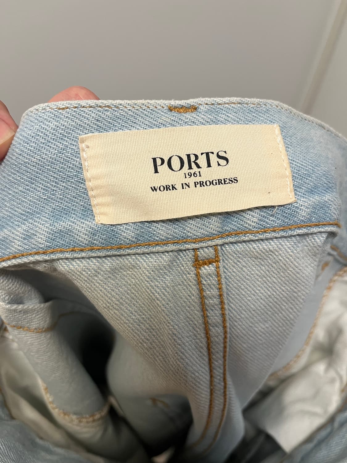PORTS 1961 데님 스커트 25사이즈 상품이미지4