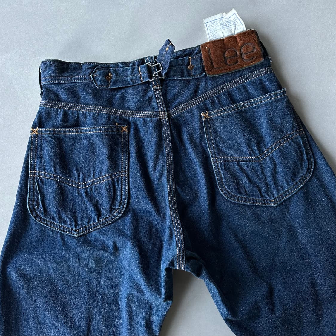 [28인치]Lee 리 101 카우보이 송치 셀비지 데님 팬츠 상품이미지2