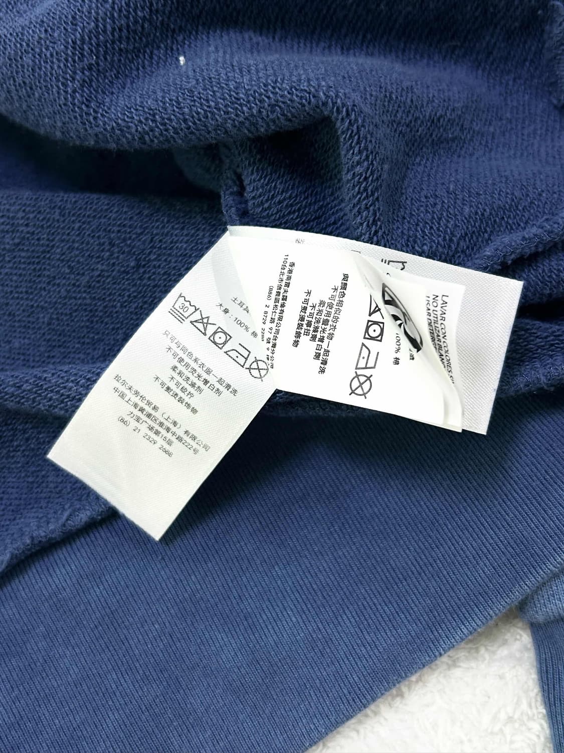 폴로 신형 블루 워싱 후드 상품이미지9