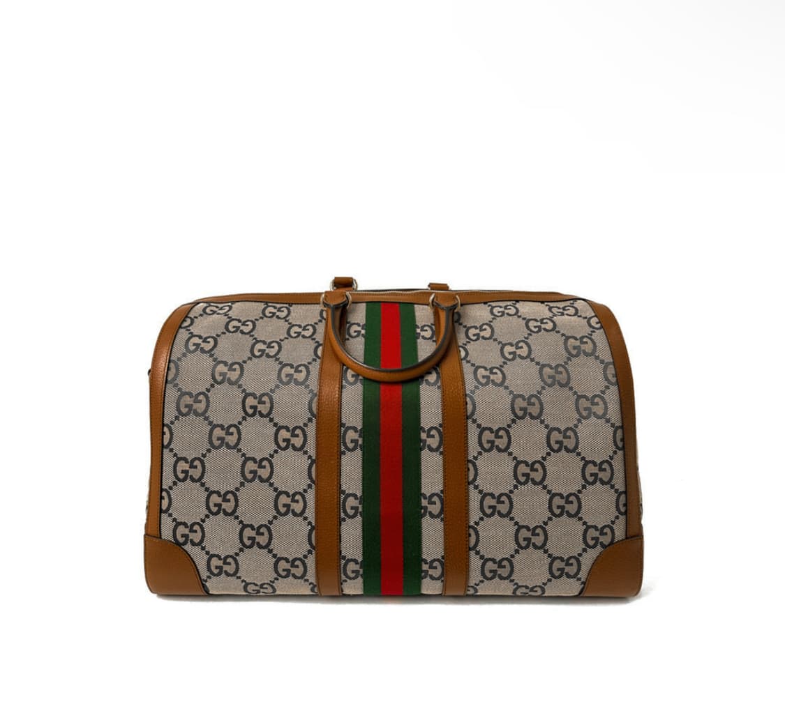 Gucci 구찌 블랑앤꼴레뜨 맥시 GG 한정판 캔버스 토트백 보스턴백 상품이미지3