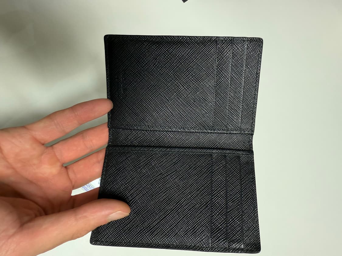 프라다 사피아노 반지갑 블랙 풀박스 상품이미지6