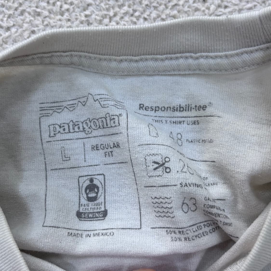 L 파타고니아 남성 포켓 반팔 티셔츠 0413E 상품이미지3