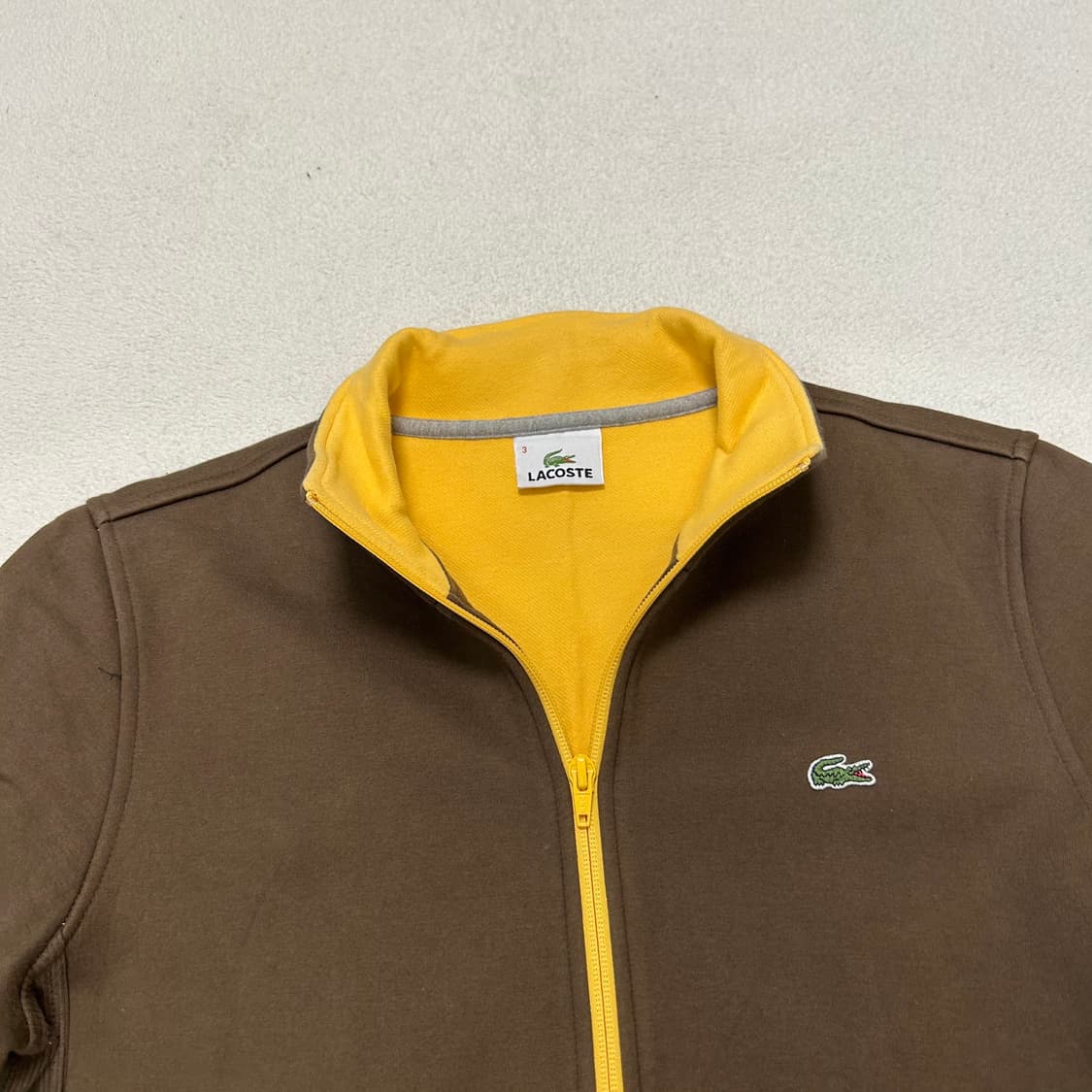 Lacoste Brown Zip-up 상품이미지5