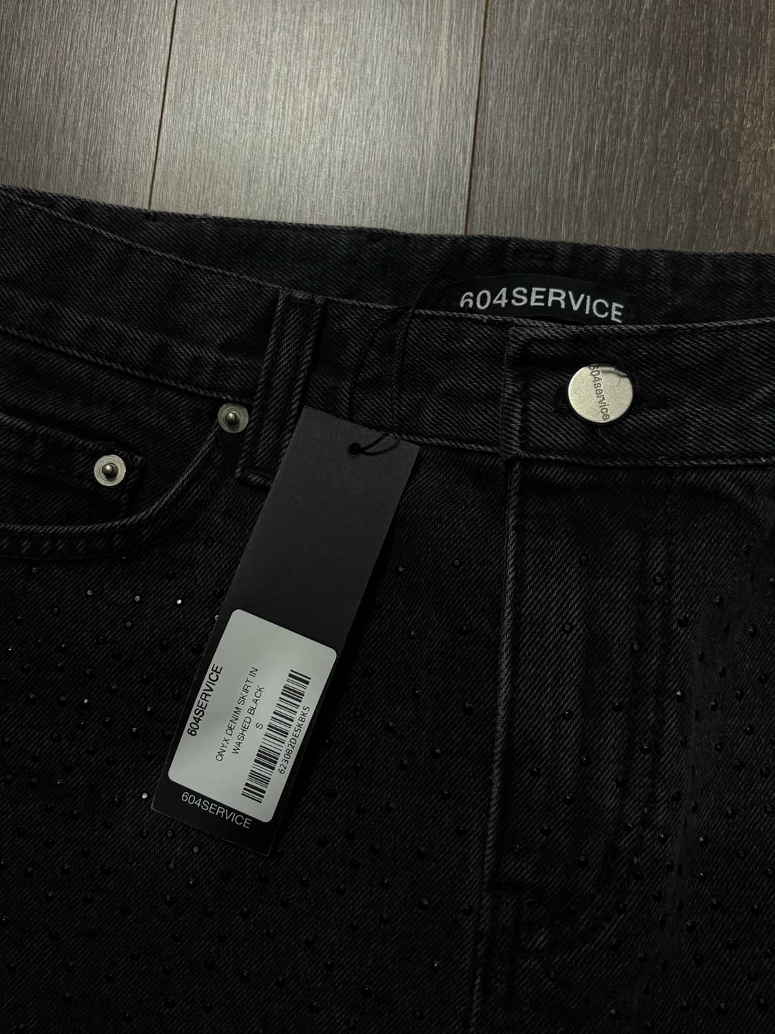 604서비스 비즈 스커트 오닉스  S사이즈 상품이미지3