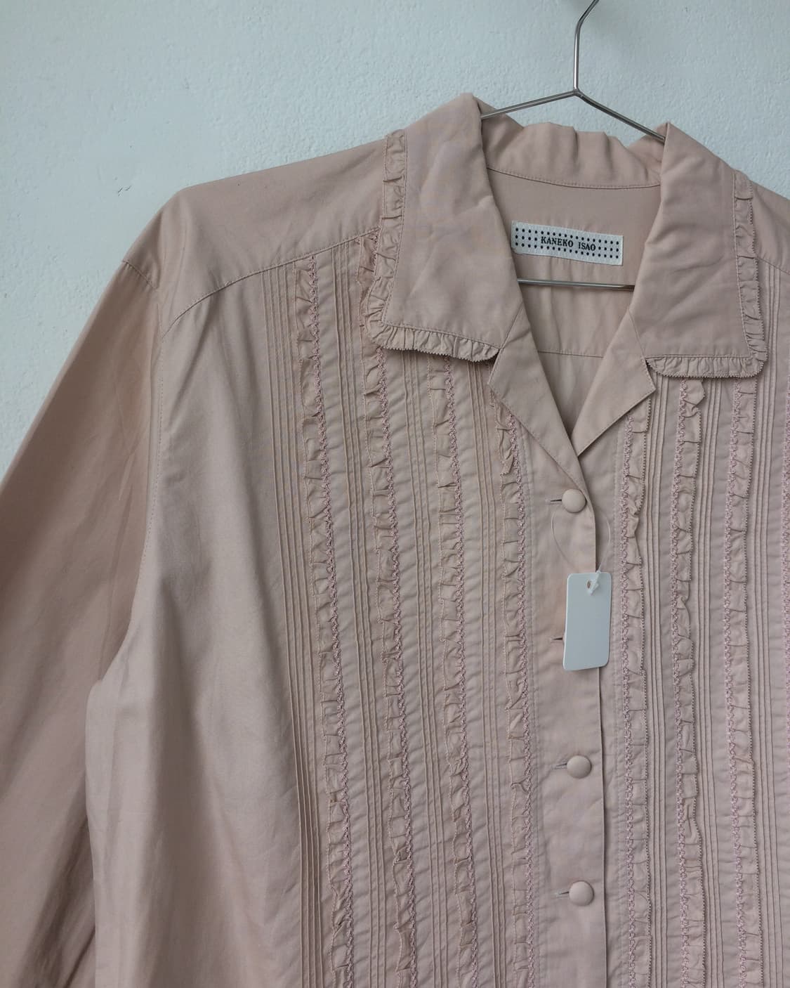 Frill point shirt jacket 상품이미지4