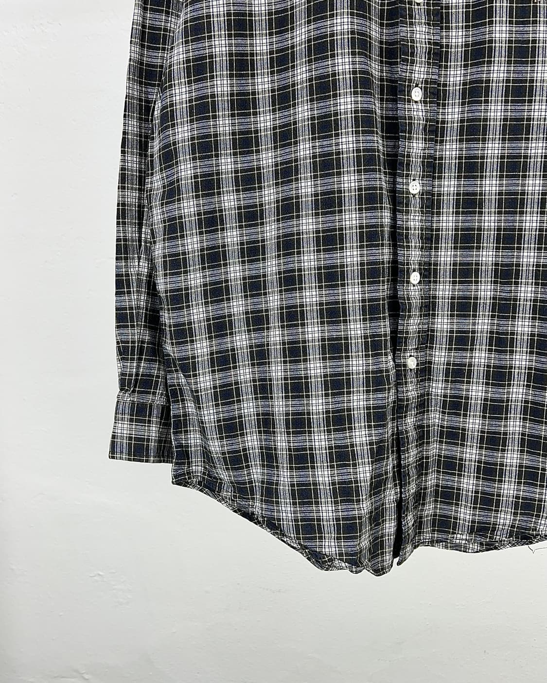 랄프로렌 모던 블랙워치 베이지 포니 클래식 셔츠 상품이미지4