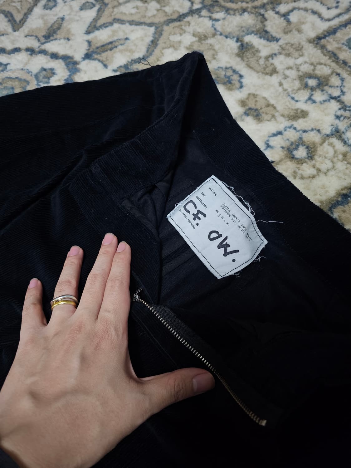 [S] 카미엘 포트젠스 OMEN WAPTA 캡슐컬렉션 코듀로이 슈트 팬츠 상품이미지7