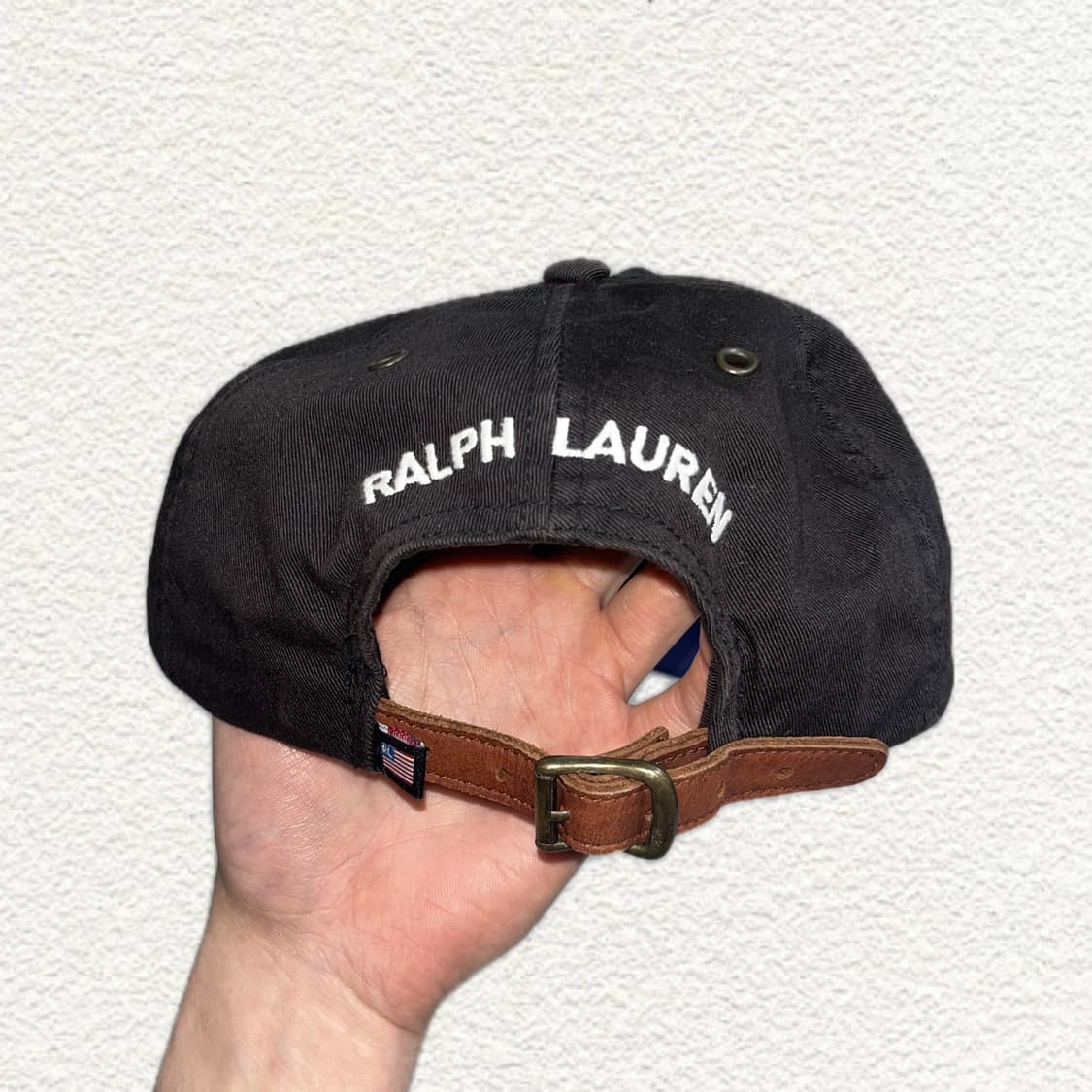 빈티지 폴로  진스 블랙 볼캡 상품이미지2