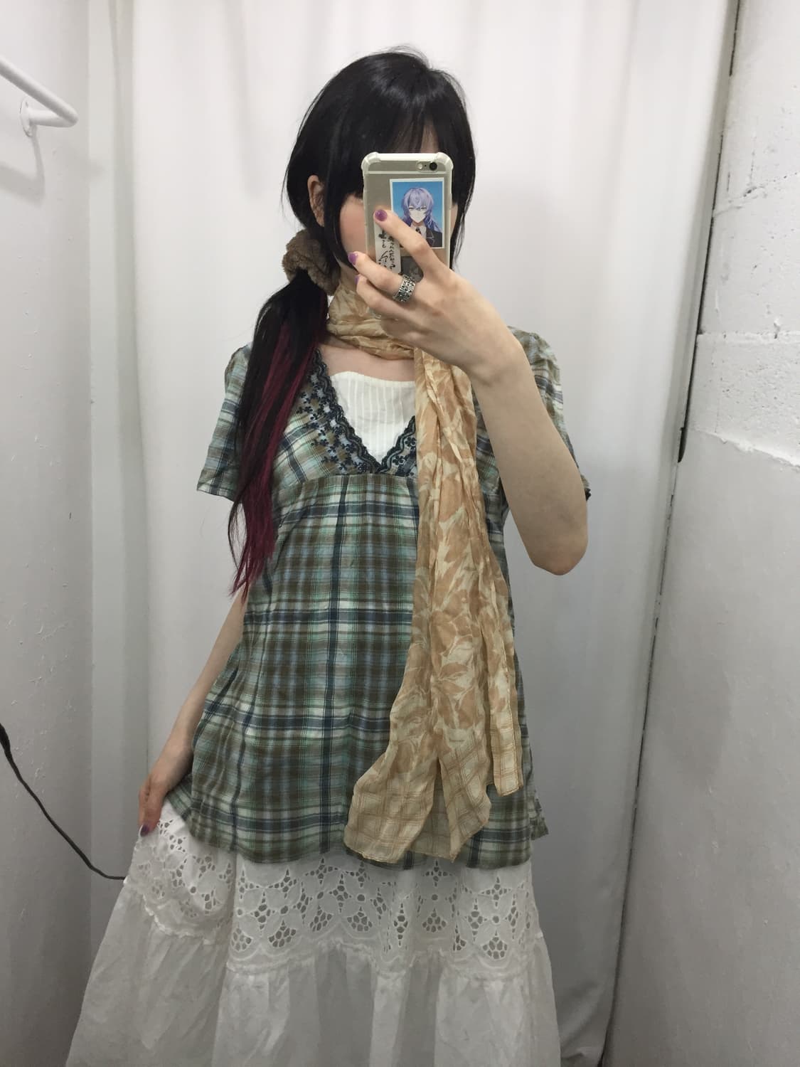 여름 체크 소녀 코디 🐳 상품이미지1