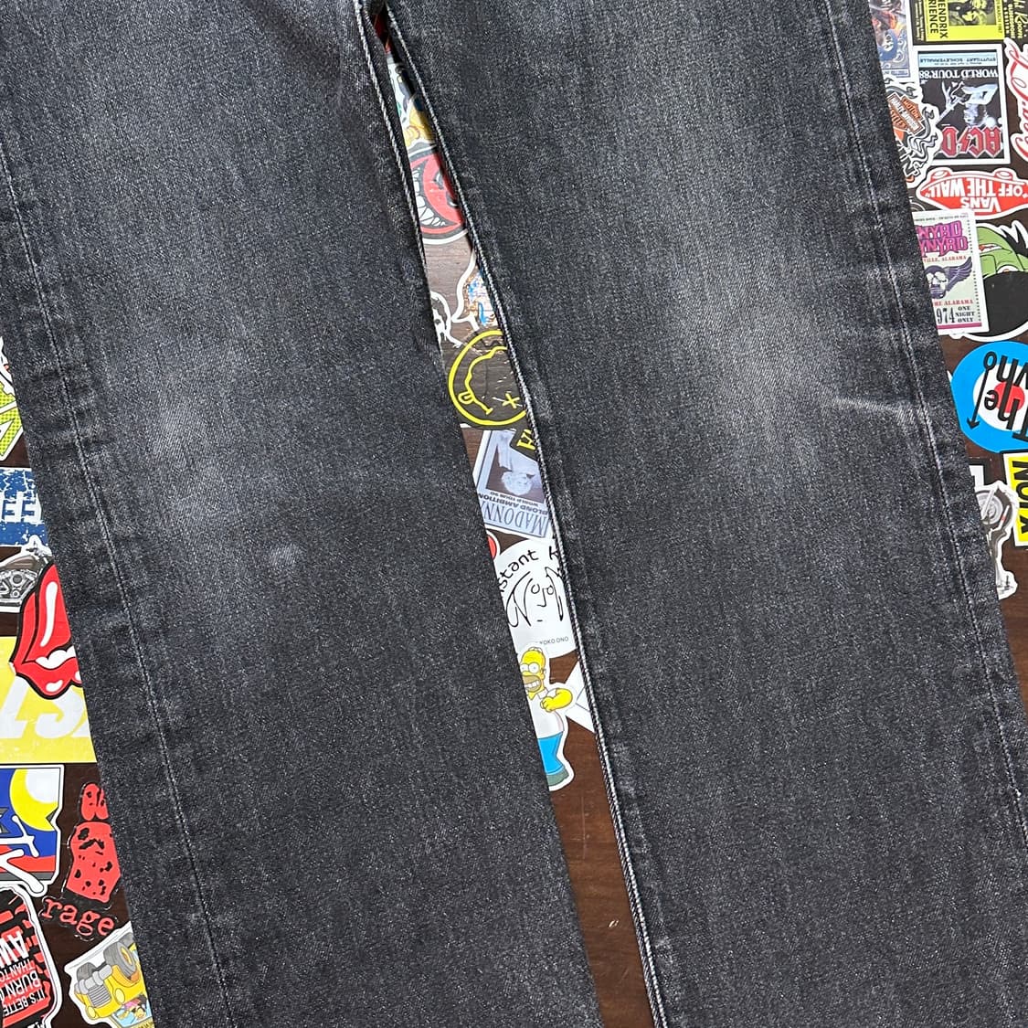 리바이스 501 블랙 진 데님 팬츠 32  상품이미지7